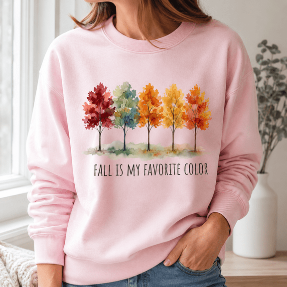 Halloween Shirt, Fall Is My Favorite Color Shirt, Autumn Trees Sweatshirt, Cozy Fall Hoodie, Watercolor Leaf Graphic Tee, Thanksgiving Gift For Her