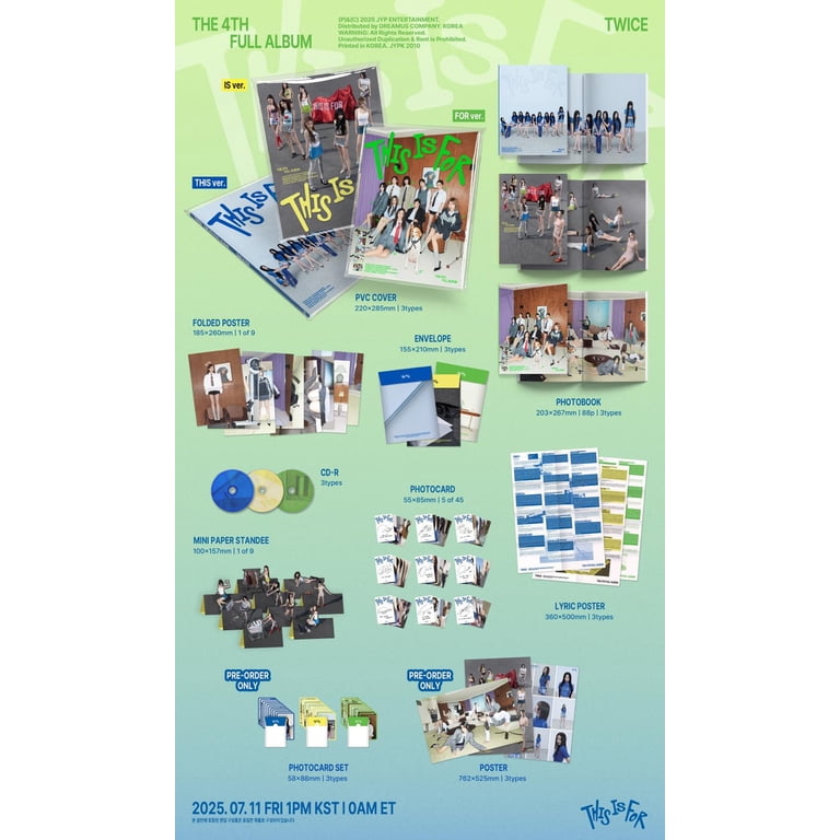 TWICE - [THIS IS FOR] 4th Album FOR Version - Walmart.com
