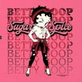 thumbnail image 5 of Wild Bobby, Betty Boop Sugar and Spice Wink Betty Boop Ladies Racerback Tank Top, Hot Pink, Large, 5 of 5