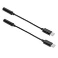 thumbnail image 2 of Câble Adaptateur Audio Câble Convertisseur Audio Câble Type-c à 3.5mm Convertisseur Câble 2PCS USB C à 3.5mm Écouteur Trou Convertisseur Câble Adaptateur Audio pour, 2 of 8
