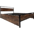 thumbnail image 4 of Base Cama Matrimonial Cajones + Comoda Country Moderno Houzer, 4 of 12