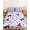 Purple, Black, Lilac, White, variant on King Size Fitted Sheet Set - Purple Floral Halloween 3 Piece Bedding Sets 16" Deep Pocket Fitted Sheet with 2 Pillowcases, Horror Black Cats Brushed Microfiber Hotel Luxury Bed Sheets