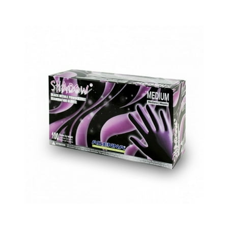 

Adenna Shadow Black Nitrile Powder Free (PF) Exam Gloves ( X-LARGE ) 1 Box Of 100 Gloves