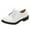 White, variant on Kureaily Boys Shoes Boots Thick Bottom Student Dress Shoes Performance Shoes Solid Color Comfortable 8-9 Years