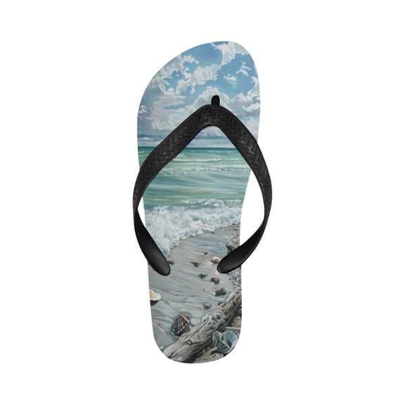 Non-Slip Casual Arch Support Flip Flops Comfortable Summer Beach Thong Sandals Made in USA