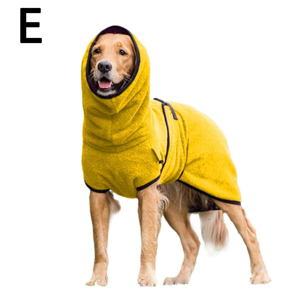 Dog Bathrobe Towel Microfibre Bath Robe Pet Super Absorbent Acces Coat