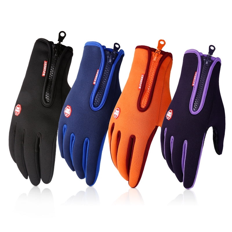 Winter Warm Windproof Waterproof Anti-slip Thermal Screen Bike Ski Gloves