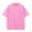 Hot Pink, variant on ZZwxWA Top for Men Oversize Elastic Casual Plus Size Shirts Crew Neck Quick-Dry Printed Tshirts Work Out Short Sleeve T-shirt Cozy Style Holiday Beach Tee Breathable Male Blouse Tops