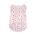 thumbnail image 2 of Sleeveless Dog T-Shirt for Small Dogs Cute Breathable Pet Shirt for Chihuahua Cats Yorkies and Small Breed Dogs(Pink,M), 2 of 7