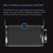 AC Infinity Air Carbon Filter 8 with Premium Australian Virgin Charcoal, Fit with Inline Duct Fans for Odor Control in Grow Tents, Grow Rooms, and Hydroponics Systems