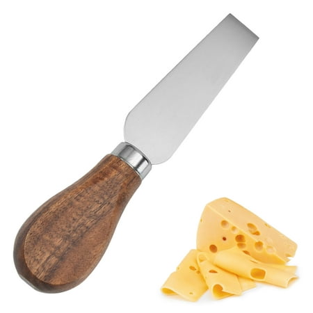 

Wowspeed Cheese Knives Cheese Board Accessories Stainless Steel Acacia Wood Knives Cheese Cutter With Wooden Handle Charcuterie Slicer Cutter Collection