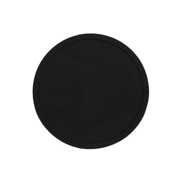 Bewildely Posavasos para tazas, tapete de aislamiento térmico antiescaldado, contador antideslizante, almohadillas para tazas de té y café, Mostrada Negro Bewildely HA070871-05