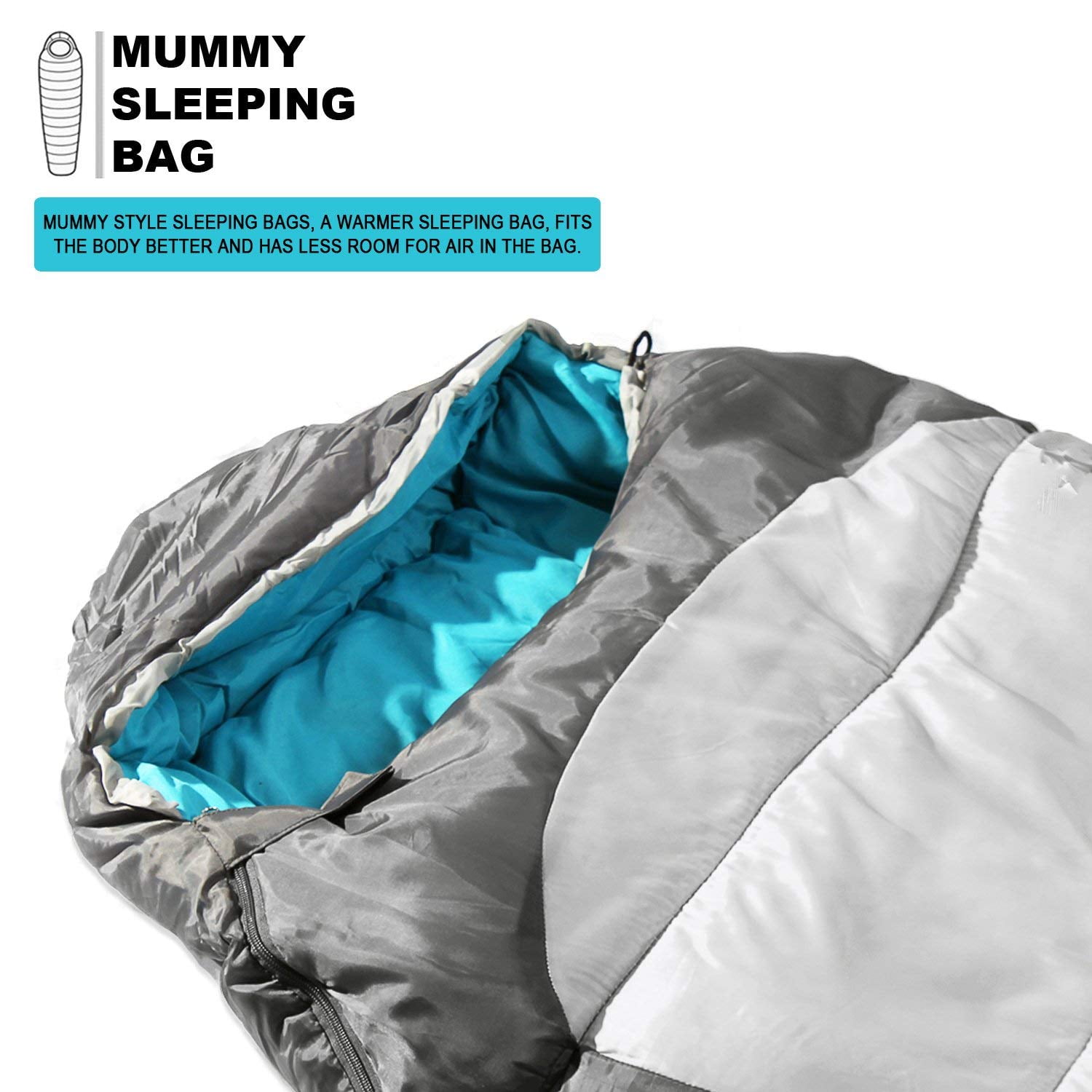Khomo Gear 10 F Mummy Sleeping Bag