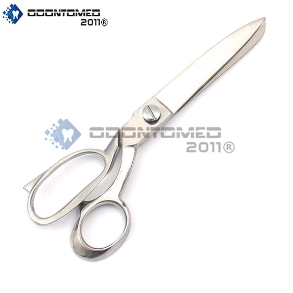 Odontomed2011® Taylor Scissors 12" Fabric Cutting Stainless Steel (Silver) Odm