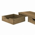 thumbnail image 5 of Bush Furniture Universal Desktop Organizer with Drawers in Reclaimed Pine, 5 of 8