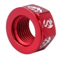 thumbnail image 4 of 2 Pcs Écrou de Tambour Fleur Premium M10 Bride Roue avant Vis Roue Arrière Rouge, 4 of 8