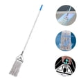 thumbnail image 4 of OUNONA Floor Sweeper Floor Cleaning Mop Blue Long Handle 1 Set, 4 of 8