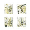 thumbnail image 2 of Metaverse June Erica Vess 'Batik Leaves' Canvas Art (Set of 4), 2 of 5
