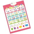 thumbnail image 1 of Youkk English Preschool Interactive Sound Numbers PVC Wall Chart Pink 58.00*41.00*0.30cm, 1 of 8