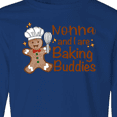 thumbnail image 4 of Inktastic Nonna And I Are Baking Buddies Long Sleeve Youth T-Shirt, 4 of 5
