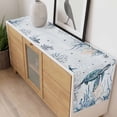 thumbnail image 4 of Coastal Sea Turtle Table Runner - 90 Inch Long, Kitchen Dining Table Runner Dresser Scarves, Summer Ocean Coral Conch Farmhouse Decor for Coffee Tables Wedding Party Banquet, 4 of 8