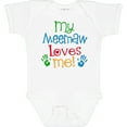 thumbnail image 3 of Inktastic Me Meemaw Loves Me Cute Boys or Girls Baby Bodysuit, 3 of 5