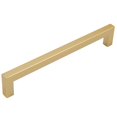 thumbnail image 1 of Armario Pull Stone Harbor Hardware, contemporáneo, cuadrado, 16 cm, latón satinado, 1 of 3