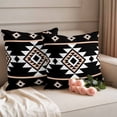 thumbnail image 2 of Outdoor Pillow Covers Pack of 2, Abstract Boho Tribal Geometric Waterproof Throw Pillowcase Cushion Cases, Retro Ethnic Aztec Pattern Decorative Pillow Cover for Couch Sofa Home Bed Patio, 2 of 9