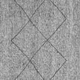thumbnail image 1 of Ahgly Company Indoor Square Abstract Gray Modern Area Rugs, 6' Square, 1 of 4