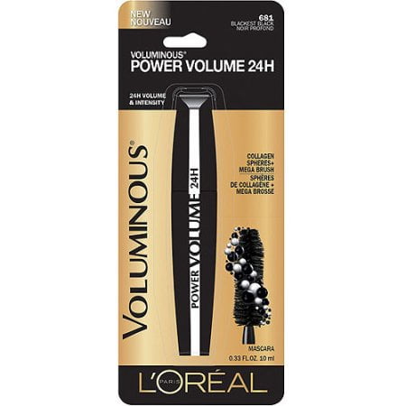 UPC 071249224540 product image for L'Oreal Paris Voluminous Power Volume 24H Mascara, 681 Blackest Black | upcitemdb.com