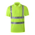 thumbnail image 4 of Safety T Shirt Quick Drying Reflective Construction Shirts for Work Road Men L, 4 of 8