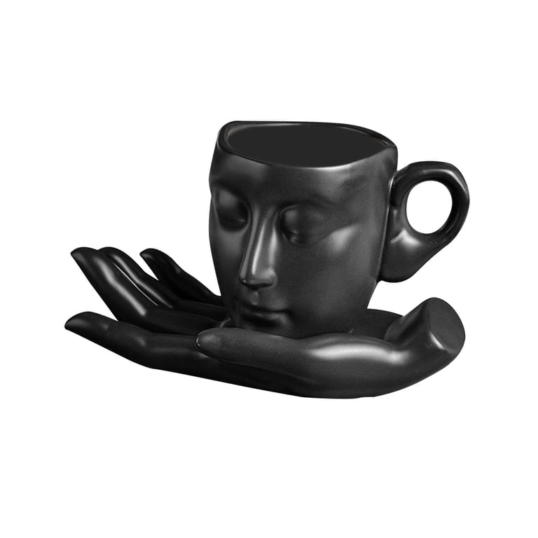 all hearts come home for christmas christmas coffee mugs Christmas Pedestal Mug – Black & White Interiors main image 0