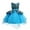 Blue, variant on Fesfesfes Toddler Kids Baby Girls Sleeveless Tutu Dress Floral Lace Ball Gown Princess Dress Party Dress Clothes