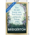 thumbnail image 3 of Netflix Bridgerton - You Don't Know Me Wall Poster, 14.725" x 22.375", Framed, 3 of 3