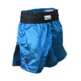 thumbnail image 3 of Fighter Thai Shorts Bangkok Plain - blue/black, FP03, 3 of 4