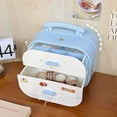 thumbnail image 4 of Jewelry Organizer Keep Tidy Large Capacity Convenient Dresser Cosmetic Makeup Drawer Desktop Organizer, 4 of 5
