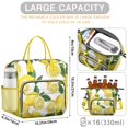 thumbnail image 5 of Insulated Lunch Bag Women, Leakproof Large Lunch Box, Reusable Lunch Cooler Bag with Adjustable Strap, Lunch Tote Bag for Work Women,Lemon Print Lunch Tote Bags Gifts for Woman, Mom, 5 of 6