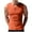 Orange, variant on Mens Tank Tops Cotton Men's Casual Solid Color Mesh Breathable Sleeveless Round Neck Half Button Sports Top Gray XXL