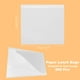 thumbnail image 2 of Uxcell 200Pcs Bolsas de Papel Kraft para Sándwich, 6.7 x 6.7 Pulgadas Bolsas de Papel para Galletas a Prueba de Grasa de Doble Apertura, Blancas, 2 of 6