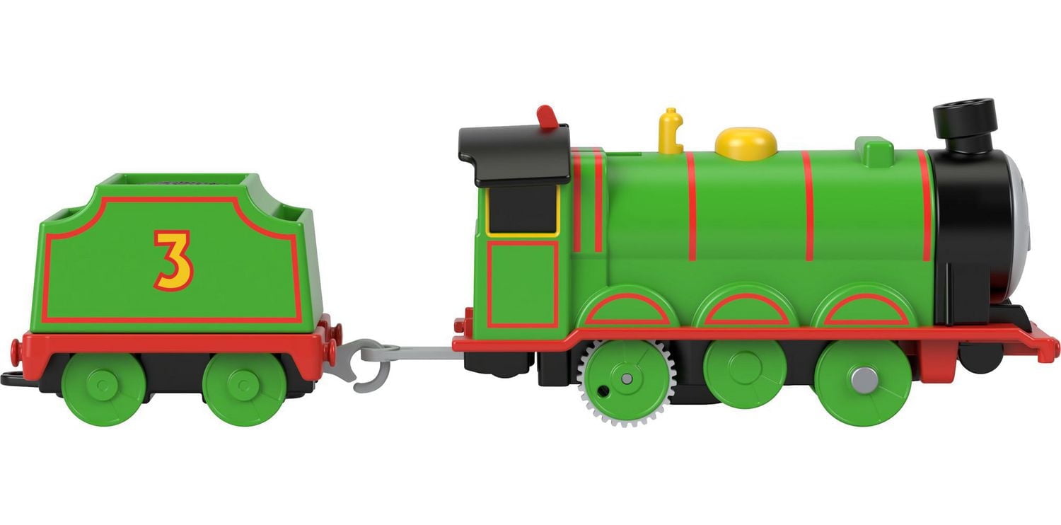 Thomas et ses amis Train jouet motorisé Locomotive Henry avec wagon