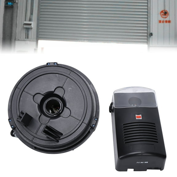 Dwellnix Powerful 250N Automatic Roller Door Opener Motor Garage Roll Up Door 2 Remotes