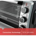 thumbnail image 5 of BLACK+DECKER 6-Slice Toaster Oven, Black, TO1950SBD, 5 of 12