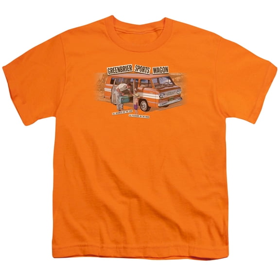 Chevrolet - Greenbrier Corvair Sport Wagon - Youth Short Sleeve Shirt - Large