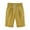 Yellow, variant on Sentuca Cotton Linen Beach Vacation Shorts for Women Plus Size Drawstring Elastic Waist Lounge Shorts