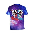thumbnail image 6 of Cuphead T-Shirts for Men Women, Anime Short Shirts, Unisex Short Sleeve Tops, Crew Neck Tee Shirts, S-4XL, 6 of 8