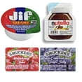 thumbnail image 3 of Nutella, Jif, Smucker’s Jam & Grape Jelly - Breakfast Snack Variety Pack – 40 Count - Back to School Pack, 3 of 12