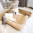thumbnail image 4 of Pet Blanket Multifunctional Foldable Corduroy Warm Soft Cat Bed Mat for Dog, 4 of 10