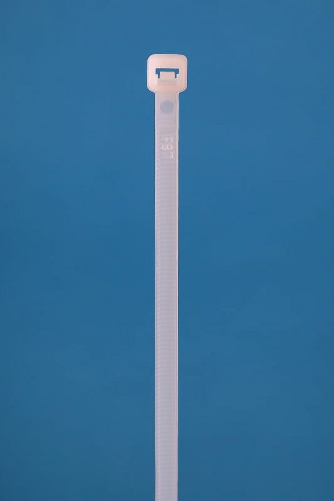 Hyper Tough 8inch Cable Tie Natural 250Pcs