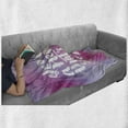 thumbnail image 6 of Feminist Soft Flannel Fleece Blanket, Inspirational Female Hero Themed Hand-Drawn Style Lettering on Watercolor Effect, Cozy Plush for Indoor and Outdoor Use, 50" x 60", Multicolor, by Ambesonne, 6 of 6
