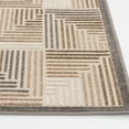 thumbnail image 4 of Loomaknoti Fortune Josay 6' x 9' Gray Geometric Indoor/Outdoor Area Rug, 4 of 6